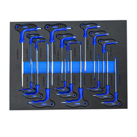 Ensemble d'outils en acier au carbone robuste de 245 pièces, chariot à outils mobile pour garage, atelier et travaux de réparation automobile