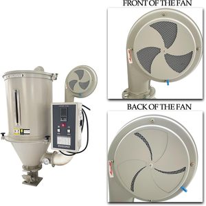 Maisutseb เครื่องเป่าลมร้อนสำหรับอุตสาหกรรม15กก. เครื่องอบแห้งพลาสติก2.7kw เครื่องอบแห้งพลาสติก - Product Image 3
