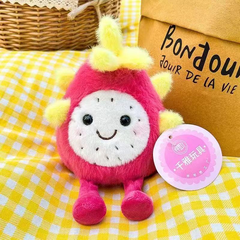 15cm fruit bean bag series-dragon fruit