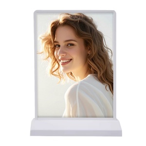 Rechargeable A4 Slim Double-Sided LED Light Box with 1000 Lumens Portable Menu Poster <b>Frame</b> for Indoor Advertising - Product Image 1
