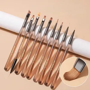 Nail <b>Brushes</b> - Art Acrylic Gel Kolinsky <b>Brush</b> Manicure Supplies Tools Accessories Products Stuff Nail Tech <b>Brushes</b> Things - Product Image 1