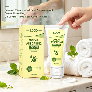 Lotion absorbante de transpiration OEM personnalisée, crème anti-transpirante pour le visage, contrôle du sébum, rafraîchissante, base de maquillage, soin de <span class=keywords><strong>la</strong></span> peau, garde <span class=keywords><strong>la</strong></span> peau sèche et fraîche - Product Image 4