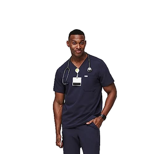 42019 divise da Scrub per cure ospedaliere già pronte Set moderne divise da uomo elastiche a 4 vie elastiche uniformi morbide e lisce - Product Image 4