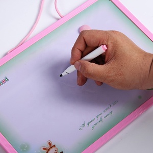 <span class=keywords><strong>Pizarra</strong></span> Magnética <span class=keywords><strong>Pequeña</strong></span> de Plástico con Marco de Dibujos Animados para Niños, en Oferta - Product Image 3