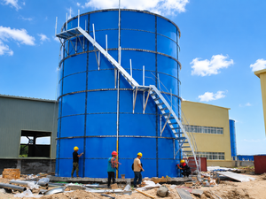 Tanque de Acero Atornillado con Recubrimiento Epóxico, Tanque de Agua Ensamblado con Epoxi Fusionado para Almacenamiento de Agua Potable y Agua Contra Incendios - Product Image 2