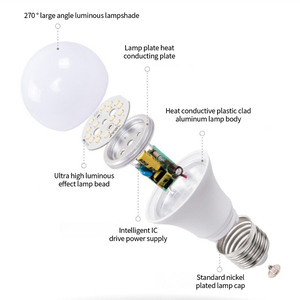Klass Hiệu Suất Cao T /A Hình Dạng Bóng Đèn E27 E14 B22 Ngô Bóng Đèn <span class=keywords><strong>7W</strong></span> 9W 12 Watt Ánh Sáng LED Đèn Ánh Sáng Thông Minh Nhà Thông Minh Với <span class=keywords><strong>Bluetooth</strong></span> - Product Image 5