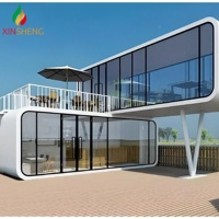 Maisons miniatures de luxe en vente directe d'usine – Cabines Apple, conteneurs habitables, villas modulaires préfabriquées, maisons modulaires