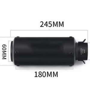 Silencieux d'échappement universel pour moto JPMotor 51/60MM, moto tout-terrain, scooter, silencieux d'échappement <span class=keywords><strong>DB</strong></span> <span class=keywords><strong>Killer</strong></span> - Product Image 1