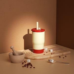 Vaso Térmico Portátil Ecológico de Acero Inoxidable Morado para Oficina, Gimnasio y Viajes, Doble Pared Aislada para Bebidas Calientes - Product Image 2