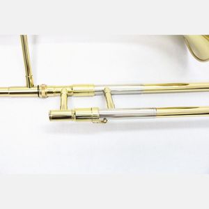 ทรอมโบนทองเหลือง บีแฟลต เคลือบทอง พร้อมกล่อง  ขายส่งเครื่องดนตรีทรอมโบน - Product Image 4