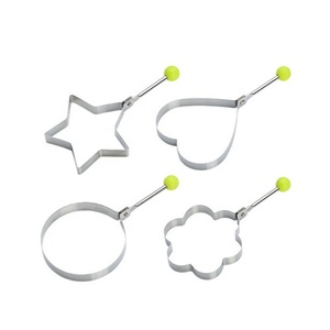 Stainless Steel 5Style Fried <strong>Egg</strong> Pancake Shaper Omelette Mold Mould Frying <strong>Egg</strong> Cooking Tools Kitchen Accessories <strong>Egg</strong> <strong>Fryer</strong> - Product Image 2