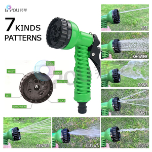Custom No-kink Lightweight Garden 25/50/75/100ft Expandable Long Flexible Polyester with Nozzle Function - Product Image 5