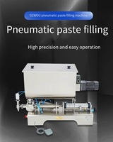 Distributeur semi-automatique pneumatique à engrenages, à tête simple/double en U, avec trémie grande/petite, économe en énergie, pour sachets de boissons, sauces, jus et crèmes