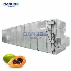 Advanced Food Processing Fruit Dehydration Equipment Mesh Belt Fructus Chaenomelis Pawpaw Drying Machine - Product Image 1