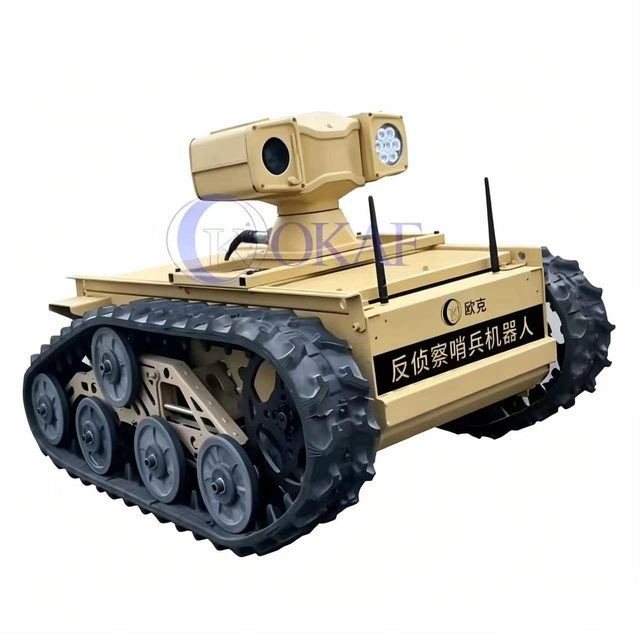 All-Terrain Autonomous Security Robot for Outdoor Industrial Perimeter Patrol & Intelligent Monitoring