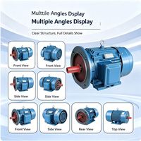 Motor de Inducción Trifásico IE3 de Ahorro de Energía, Motor Eléctrico de CA, 63M-315M, Carcasa B3 B5 B35, Estándar IEC
