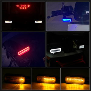 Đèn LED Tín Hiệu Rẽ Đèn Phụ Kiện Đuôi Đèn Nháy <span class=keywords><strong>2</strong></span> Trong <span class=keywords><strong>1</strong></span> Tín Hiệu Dừng Xe Máy - Product Image 6