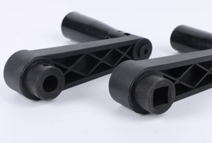<strong>Black</strong> Nylon PLASTIC Folding Crank Handle with Round and <strong>square</strong> Hole - Product Image 5