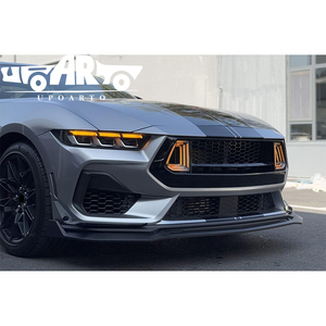 Splitter Anteriore in Plastica Effetto Fibra di Carbonio S650, Stile 3 Parti, per Ford Mustang GT S650 2024+ - Product Image 4