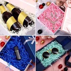 Rafia para Relleno y Decoración <span class=keywords><strong>de</strong></span> Cajas <span class=keywords><strong>de</strong></span> Regalo, Ideal para Manualidades y Empaquetado <span class=keywords><strong>de</strong></span> Regalos - Product Image 4