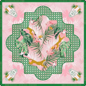 Elegante Chinoiserie Mahjongmat met zwarte draagtas voor spelletjes & activiteiten - Product Image 3
