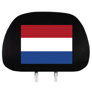 Funda protectora para reposacabezas de asiento de coche, cubierta de LICRA para reposacabezas de asiento de coche, con estampado personalizado, publicidad - Product Image 4