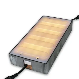 Luz de ladrillo LED inteligente con alta resistencia a la gravedad Zebra Crossing LED Brick Light en ventas