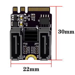M2 zu SATA 3.0 Erweiterungs karte KEY a E WIFI <span class=keywords><strong>M</strong></span>.<span class=keywords><strong>2</strong></span> zu SATA Festplatten adapter karte - Product Image 4