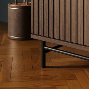 שולחן מחשב עמיד מעץ הניתן להמרה עם מגש מקלדת נשלף, מדף אחסון ועיצוב חוסך מקום - Product Image 6