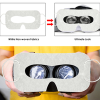 Masque oculaire VR pour Oculus Quest 2, jetable, universel, respirant, accessoires pour HTC VIVE