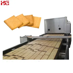 Biscuit making machine for making cookies Full Automatic Biscuit Making Machinery Small Hard Biscuit Production Line
