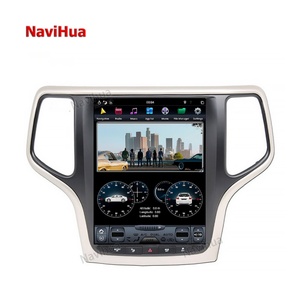 NAVIHUA Android Touch Screen Car Radio GPS Navi Multimedia Video <b>DVD</b> <b>Player</b> for Tesla Style Jeep Grand Cherokee 2012-2018 - Product Image 2