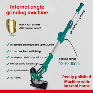 <span class=keywords><strong>Lijadora</strong></span> de masilla eléctrica de pared de 700W de alta calidad, varilla larga de mano, papel de <span class=keywords><strong>lija</strong></span> de pulido automático <span class=keywords><strong>Triangular</strong></span> <span class=keywords><strong>para</strong></span> bricolaje <span class=keywords><strong>para</strong></span> uso doméstico - Product Image 5