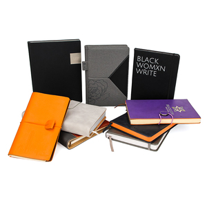 Oem dịch vụ in ấn thủ công da Tạp Chí khách du lịch máy tính xách tay lót giấy tùy chỉnh Nhật ký bằng văn bản máy tính xách tay A5 - Product Image 1