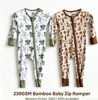 Combinaison bébé en bambou et élasthanne à imprimé camouflage, douce et confortable, pour nouveau-né, style militaire mignon, vêtements pour bébé, RTS
