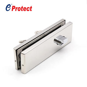 Serrure magnétique personnalisée <span class=keywords><strong>Eprotect</strong></span> FT-58 style moderne, finition noir mat, en acier inoxydable, accessoires pour porte vitrée et fenêtre - Product Image 1