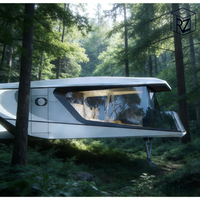 Capsule spatiale préfabriquée : Maison conteneur intelligente intégrée pour hébergement de luxe en extérieur, utilisation en salle de sport ou centre commercial, design moderne