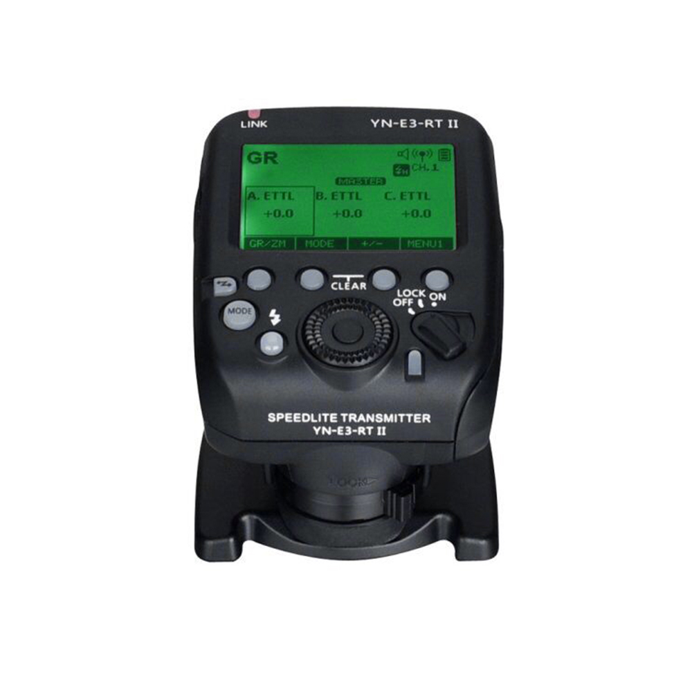 Светодиодная лампа для видеосъемки YONGNUO YN-E3-RT II накамерной вспышки Speedlite триггер трансмиттер для вспышки совместимый для ST-E3-RT/600EX-RT/YN600EX-RTII/YN686EX-RT