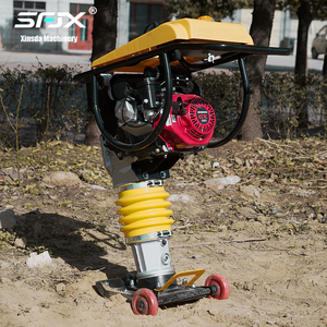 Apisonadora Manual a Gasolina con Motor de Alta Eficiencia 5.5-6.5HP, <span class=keywords><strong>Compactadora</strong></span> Vibratoria de Suelo HCR110B XINSDA - Product Image 5