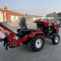 Cultivateur polyvalent à quatre roues durable, moteur Laidong 385 Euro 5, puissance 18,4 kW, largeur de travail 1400 mm, modèle 2025, vente chaude