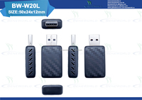 Adaptateur CarPlay sans fil pour téléphone, convertisseur de CarPlay sans fil, filaire vers sans fil, Plug and Play USB-A/Type-C