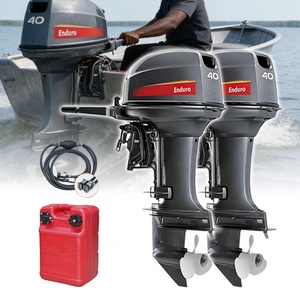 Nouveau moteur à essence professionnel 2 temps 40 CV à arbre long résistant à l'eau salée - Product Image 2