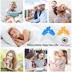 Tapones para los Oídos Suaves de 3 Capas, para Viajes, Dormir, Trabajar, Hotel, Reducción de Ruido, Aislamiento Acústico, Protector Auditivo - Product Image 6
