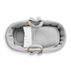 Panier pour bébé en herbe de mer naturelle, forme de bateau, en osier, design européen, pour salle de bain, chambre à coucher, parc, hôtel, hôpital, salle de sport, salle à manger, salon - Product Image 1