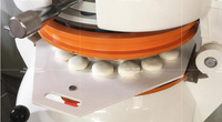 Diviseuse-rondeuse automatique de pâte pour boulangerie, pour la fabrication de boules de pâte et la découpe de pâte