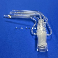 Quartz-Lotbrenner, quemador de cuarzo pequeño, de 5 a 91 cabezales, personalizado para la industria de semiconductores, eléctrica y química