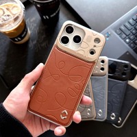 JOYPORODO V-A02 Desain Eksklusif Casing Aromaterapi dari Paduan Aluminium untuk iPhone 13 14 15 16 17 Pro Max Casing Kulit Logam Magnetik