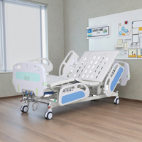 LC-S301 manuel lit d'hôpital à trois fonctions lit d'hôpital multifonctionnel rééducation en soins intensifs pour la maison et les milieux médicaux