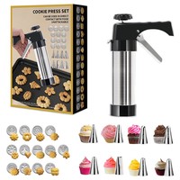 Pistolet à biscuits domestique direct usine, machine à presser les biscuits, douille de pâtisserie, moule à friandises, pistolet à crème BGJ-B2 ABS