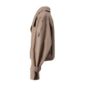 Manteaux <span class=keywords><strong>Trench</strong></span> pour Femmes AIMEISI, Style Rétro, Double Boutonnage, Décontractés, Courts, à Col Montant - Product Image 3